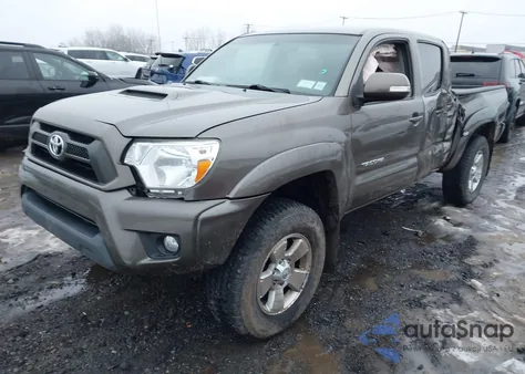 2015 Toyota Tacoma Base V6 from USA, damaged, VIN 3TMLU4ENXFM180851